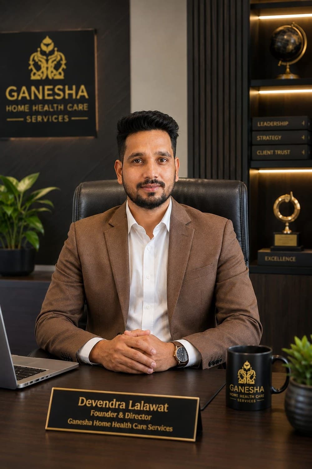 Devendra Lalawat, Founder & Director of Ganesha Home Health Care Services